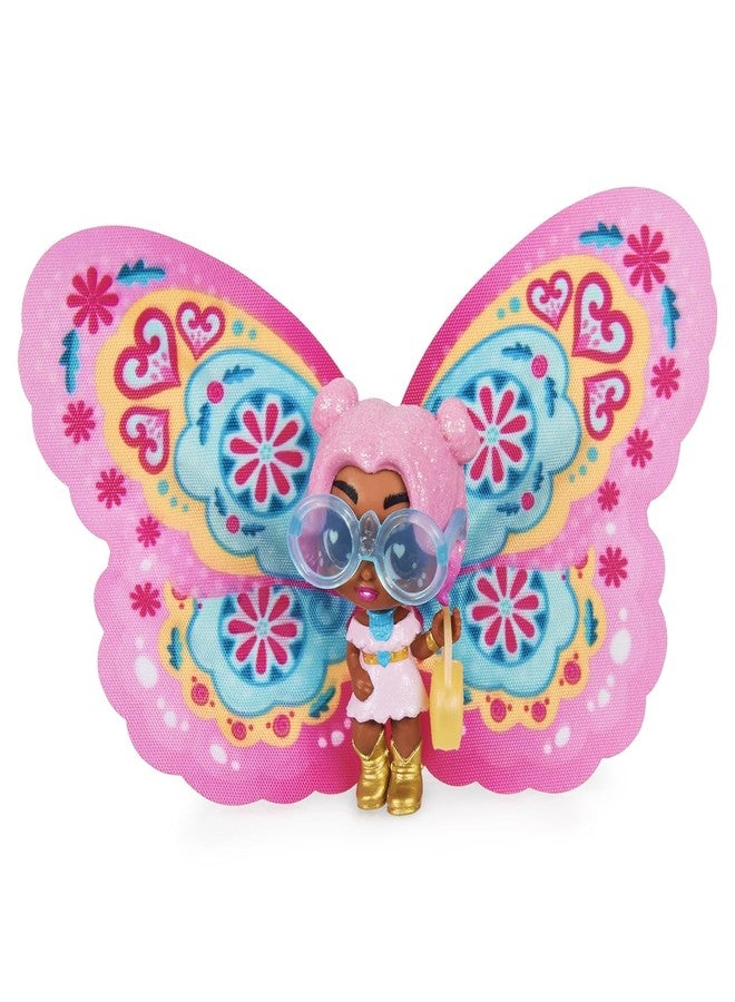 Breatoi Hatch Pixi'ees, Wil-der Wings Pixi'ees with Fabric Wings and 2 Accessories (Styles May Vary) - Image 1